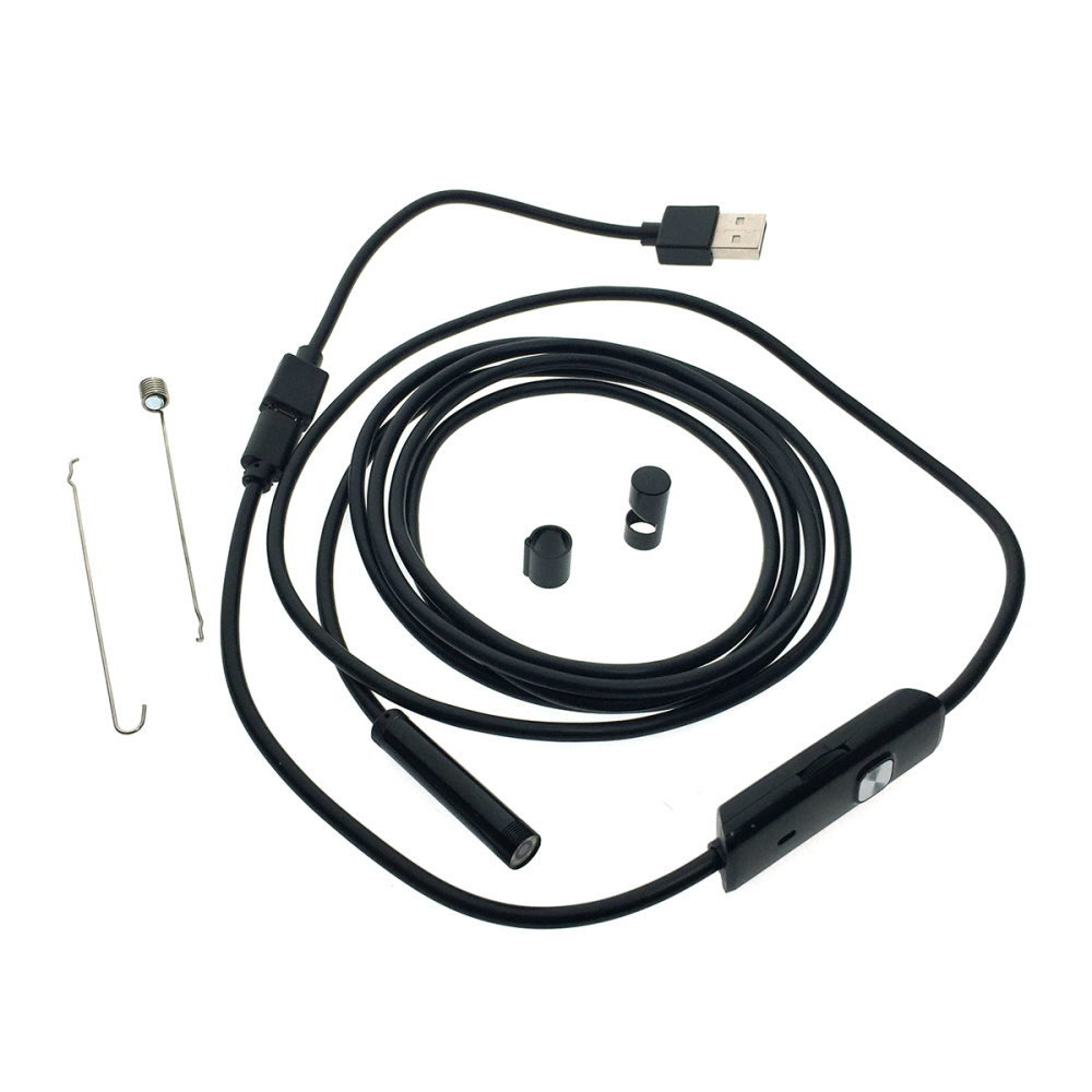 картинка Водонепроницаемый USB 2.0 + microUSB эндоскоп ENDSC2M Espada, 2м, с подсветкой ip67 / видеоскоп 