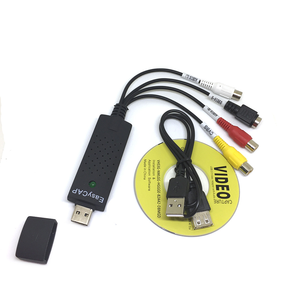 картинка Плата видеозахвата Usb 2.0 to RCA/S-video EUsbRca3 Espada чип MS2100E для оцифровки видеокассет  