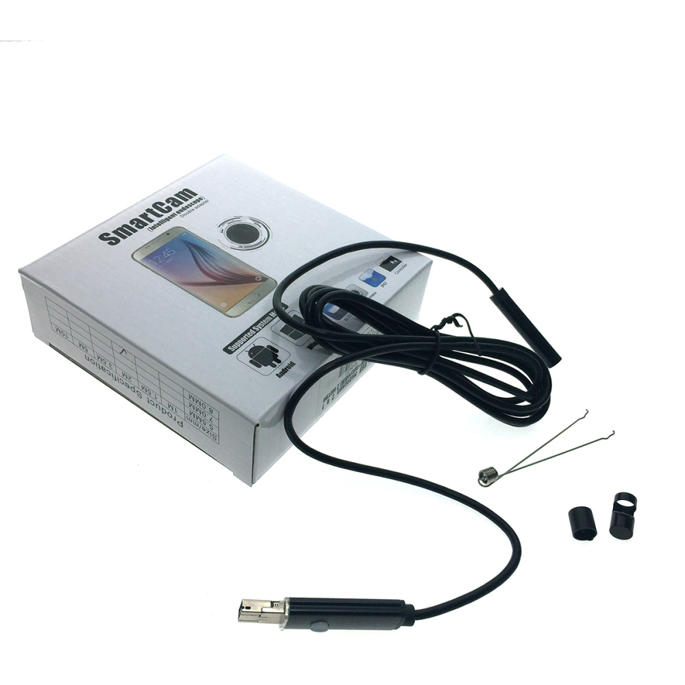 картинка Водонепроницаемый эндоскоп ENDSC2I1 Espada с разъемом 2в1 USB 2.0 + microUSB, 2 м с подсветкой ip67 