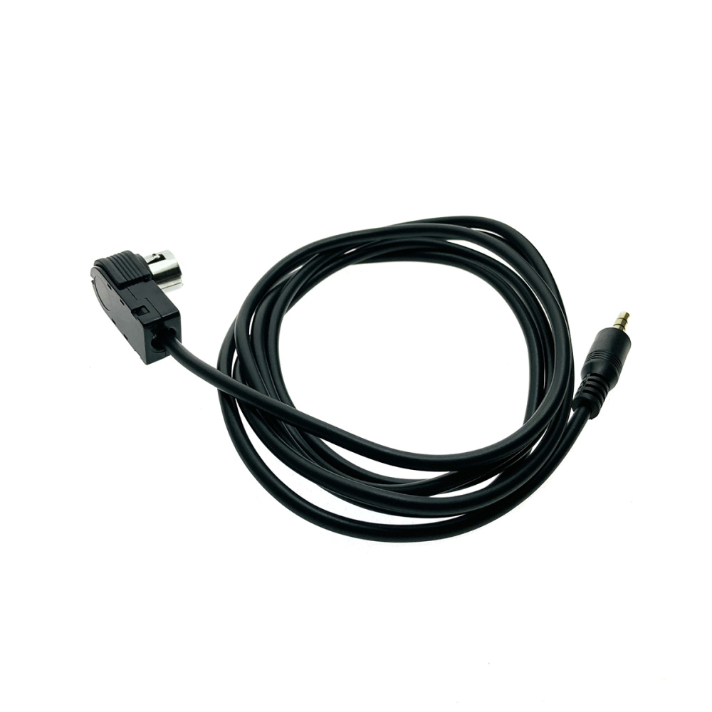 картинка Автомобильный аудио кабель AUX 3.5mm audio 1м для магнитолы Alpine JVC Ai-NET, модель AUX41360 