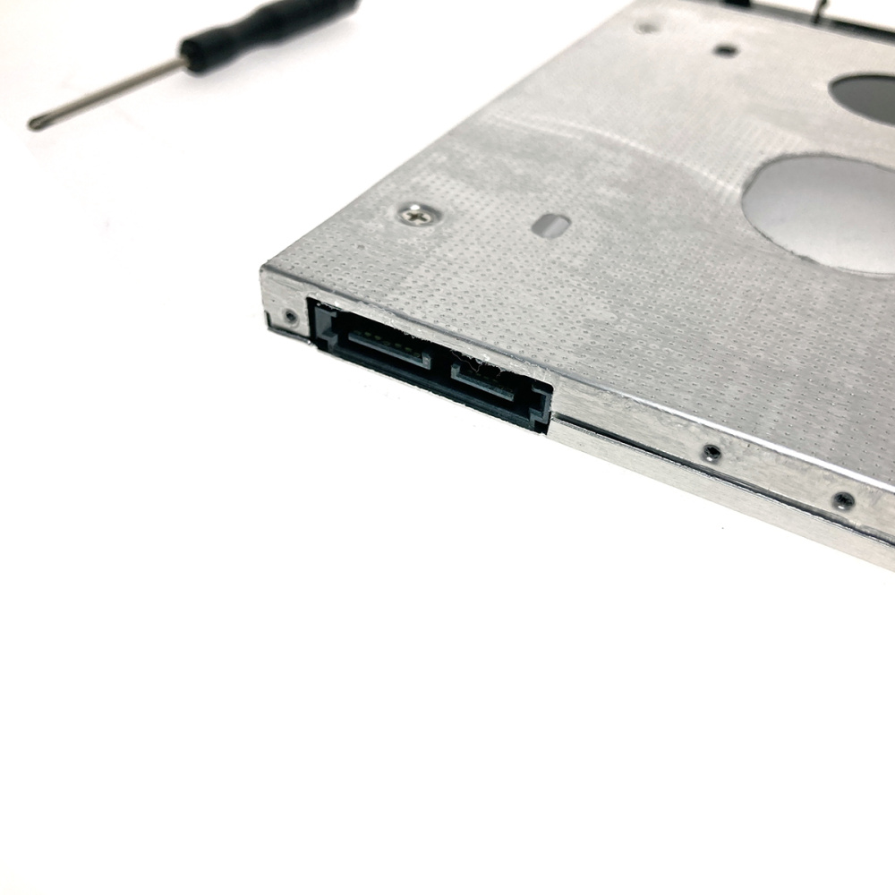 картинка Адаптер оптибей SS95 Espada SATA/miniSATA /SlimSATA/ 9,5мм для подключения HDD/SSD 2,5"к ноутбуку вместо DVD 