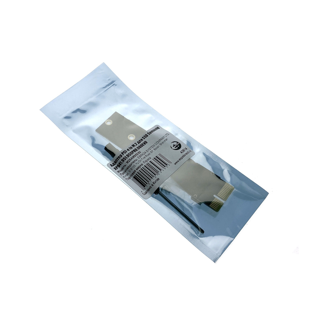 картинка Переходник PCI-e to M.2 для SSD Samsung / XP941, 951, 950PRO, 960EVO/, модель M2SAM950/60, Espada 