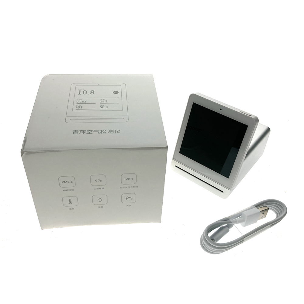 картинка Монитор качества воздуха Xiaomi Qingping Air Detector CO2, PM2.5, TVOC 