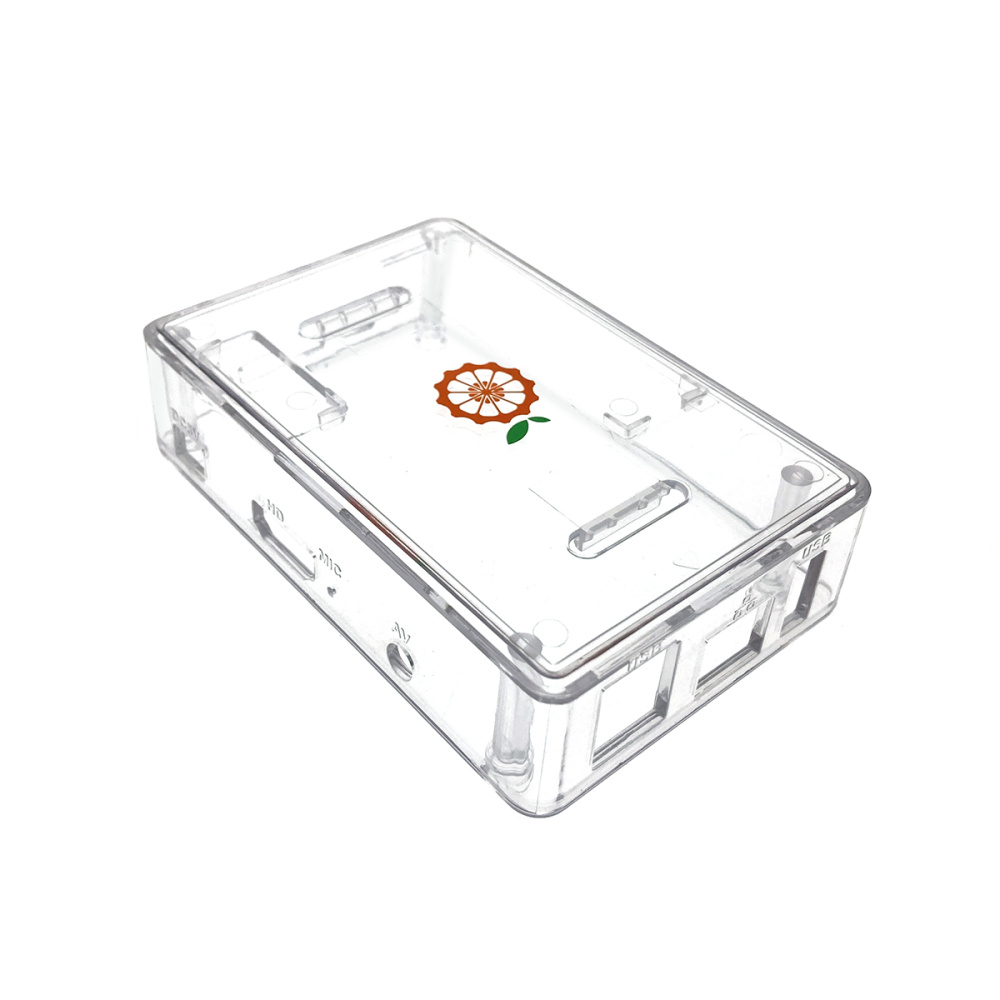 картинка Корпус для микрокомпьютеров Orange Pi PC прозрачный / Case Orange Pi PC 
