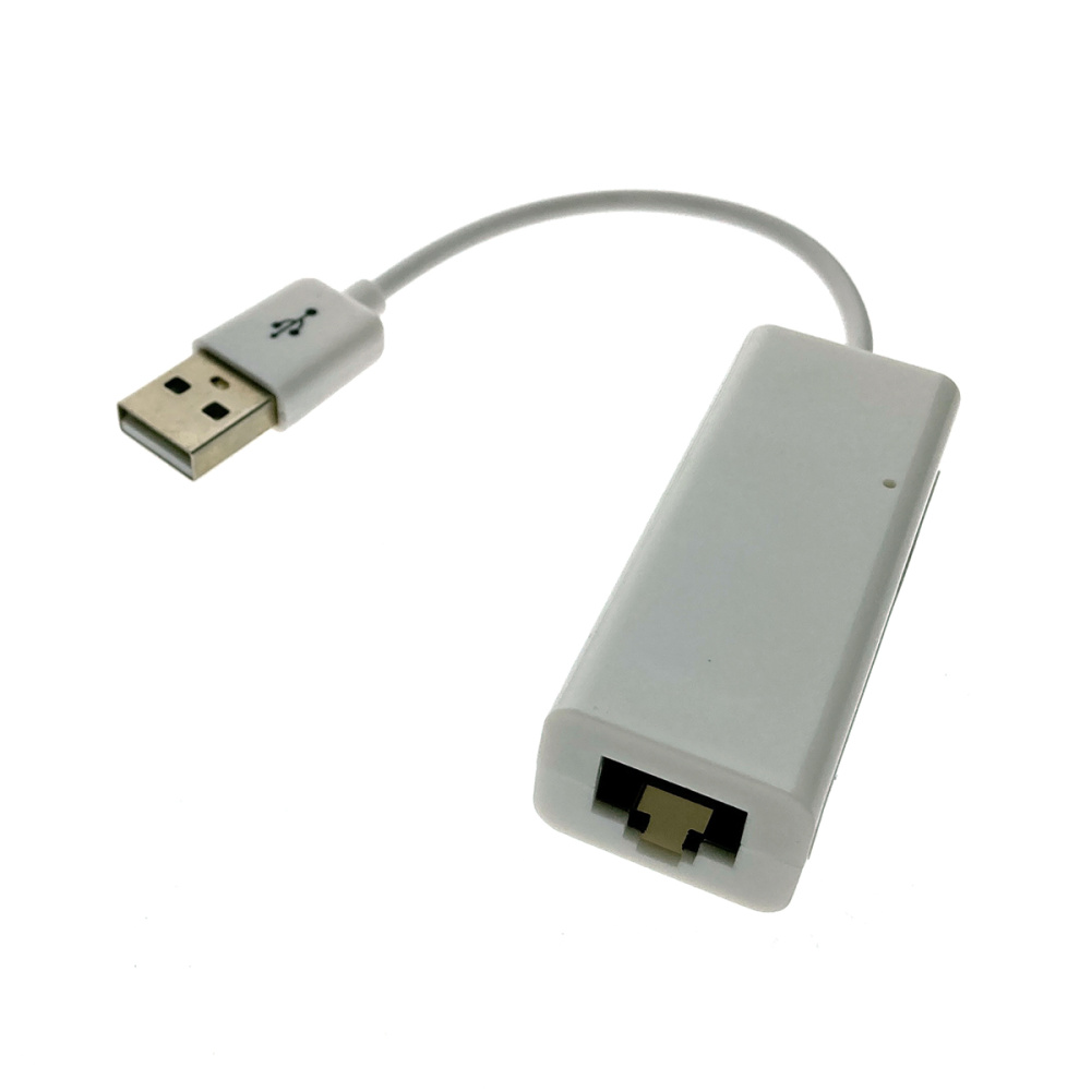 картинка Сетевая карта Ethernet (LAN) USB 2.0 на RJ45 до 100 Мбит/сек, модель EUSBAmRJ45 Espada с уникальным Мак.адресом 