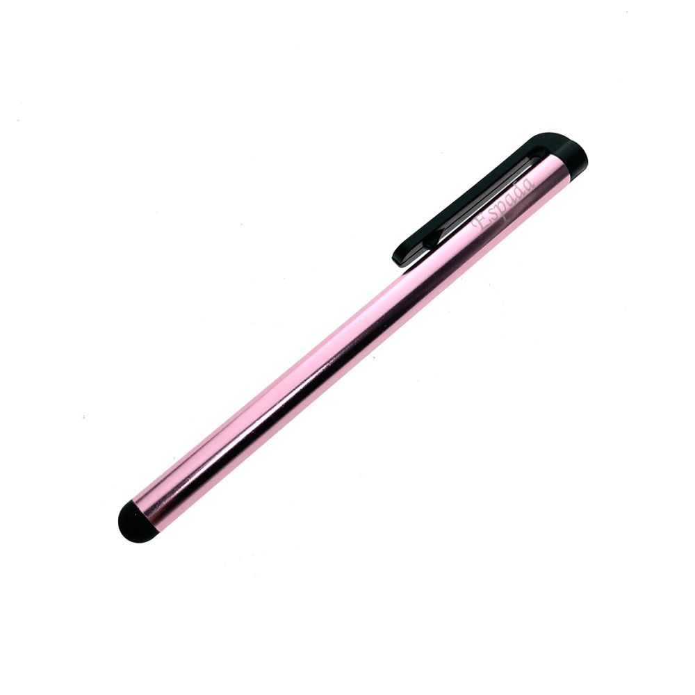 картинка Стилус пассивный STP-101 розовый Espada для планшетов и смартфонов 