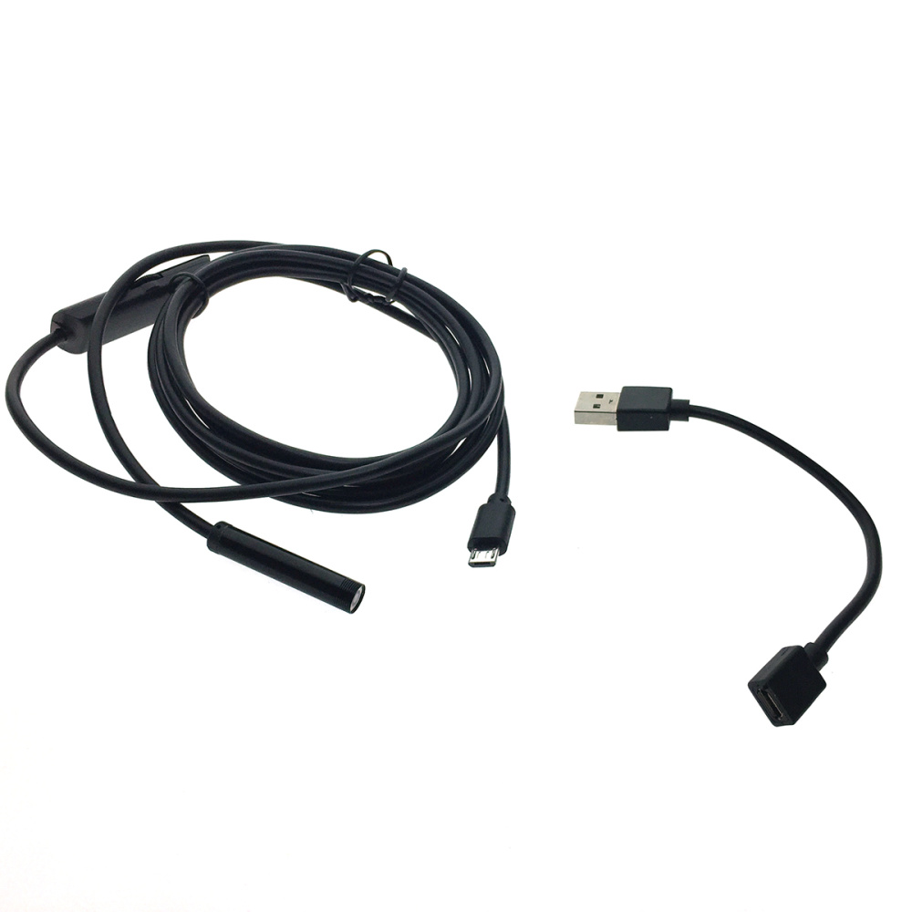 картинка Водонепроницаемый USB 2.0 + microUSB эндоскоп ENDSC2M Espada, 2м, с подсветкой ip67 / видеоскоп 