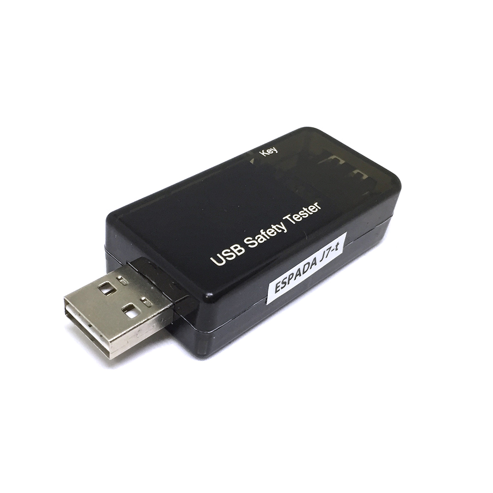 картинка Тестеры и Датчики Цифровой тестер USB, J7-t , 12 параметров (черный) 
