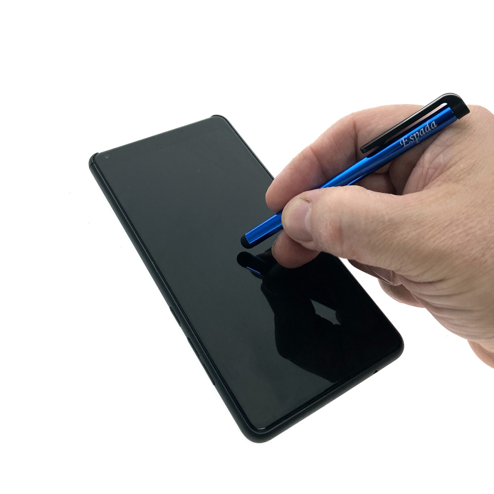картинка Стилус пассивный STP-101 синий Espada для планшетов и смартфонов 