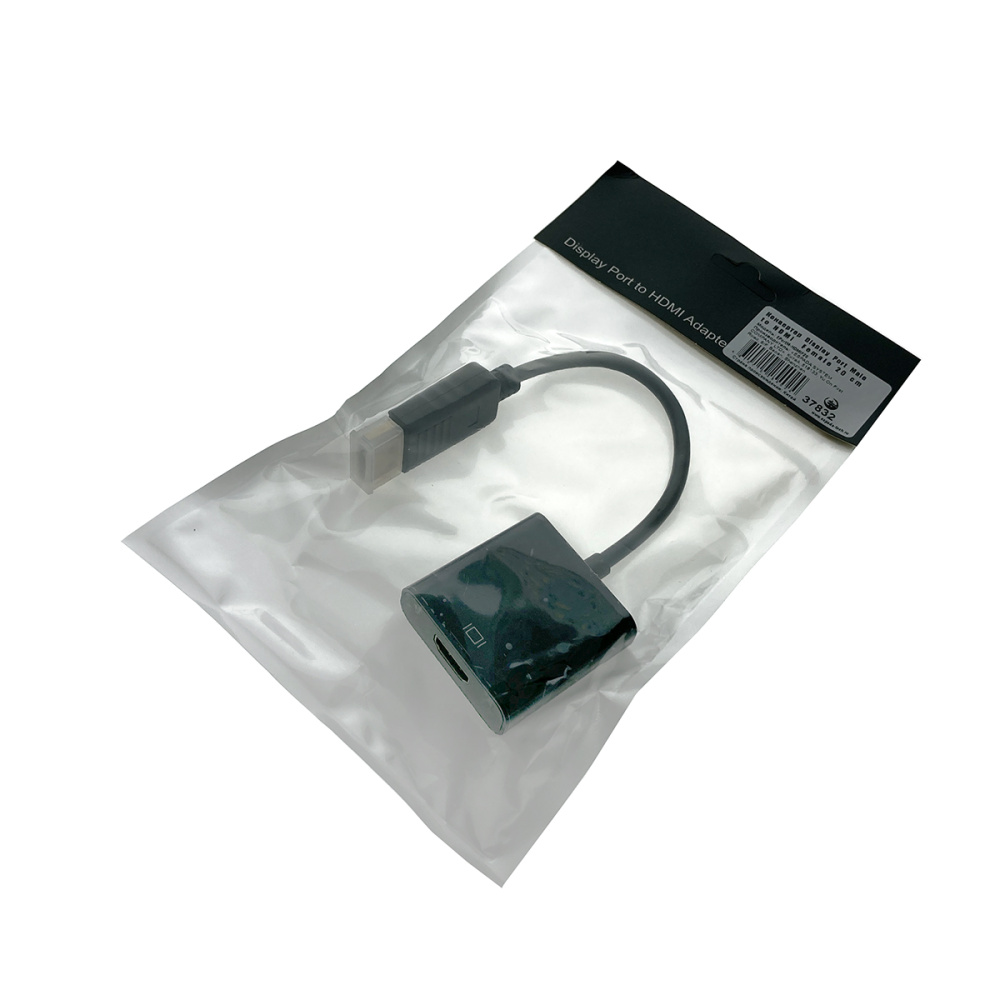 картинка Конвертер Display Port 20 pin male to HDMI 19 pin female 20см Espada модель: EPortM-HDMIF20 