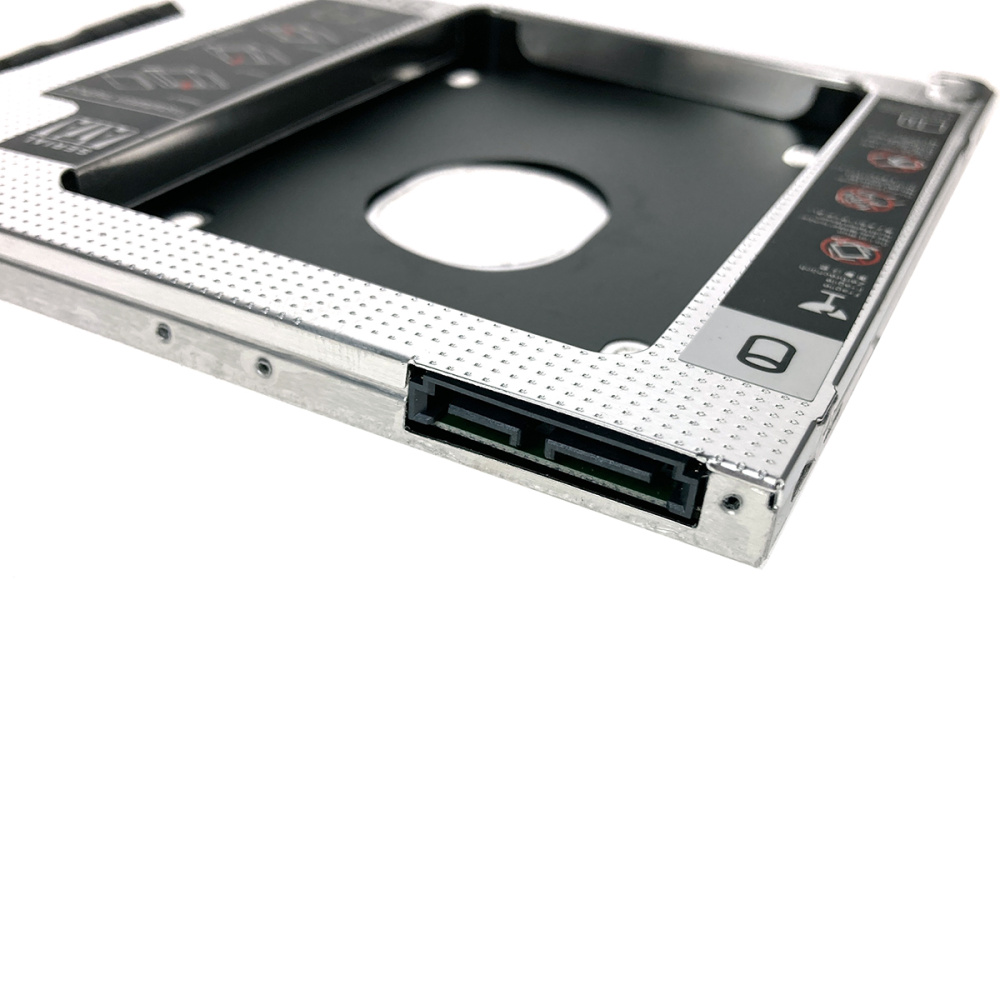 картинка Адаптер оптибей SS95U Espada SATA/miniSATA/SlimSATA 9,5мм для подключения HDD/SSD 2,5” к ноутбуку вместо DVD 