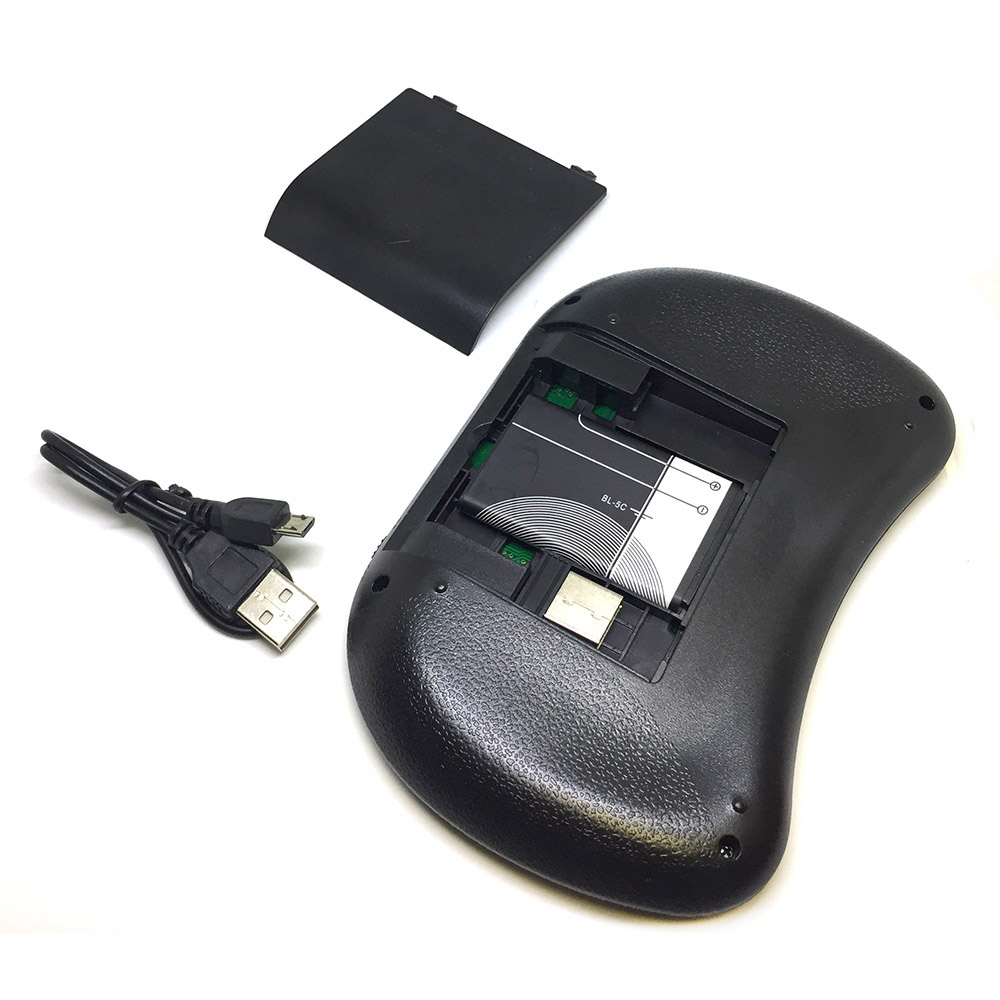 картинка Мини клавиатура беспроводная Espada i8a Backlit Smart TV с подсветкой и тачпадом, USB, с аккумулятором, RUS 