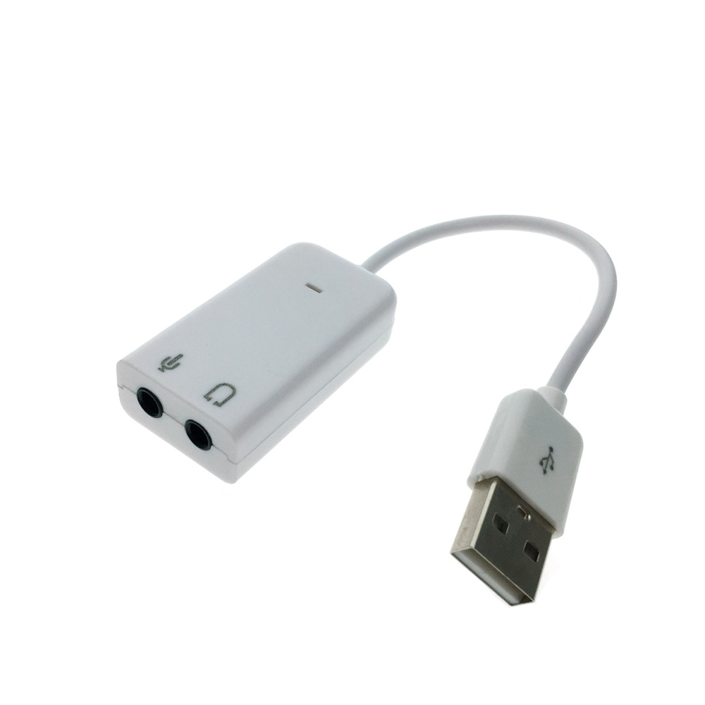 картинка Внешняя звуковая карта USB, модель PAAU003, Espada /для ноутбука/ПК/ 