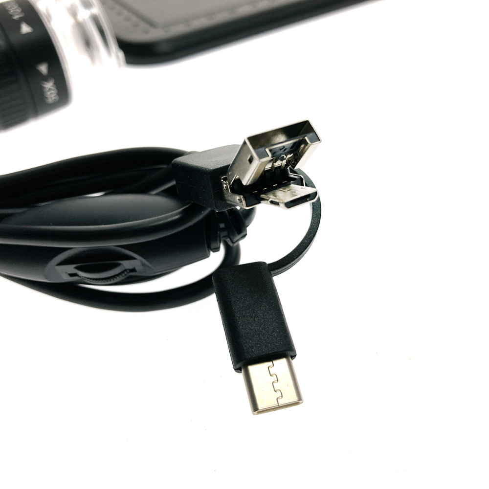 картинка Портативный цифровой USB микроскоп с подставкой Espada E-SU1000x c камерой 0,3 МП и увеличением 1000x 