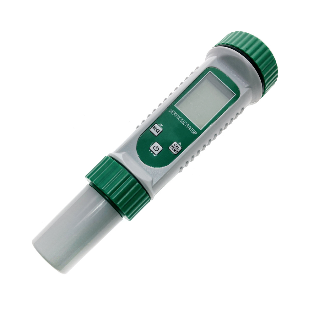 картинка Мультимонитор 6в1 PH-786 TDS/pH/EC/Salt/S.G./Temp Espada для температуры, pH, EC, жесткости, солености, относительной плотности и качества воды 