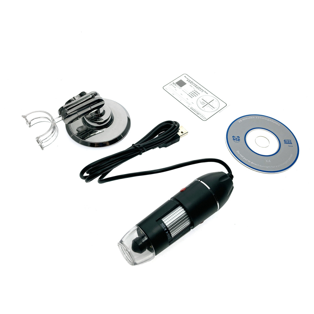 картинка Портативный цифровой USB микроскоп Espada E-U500X c камерой 0,3 МП и увеличением 500x 