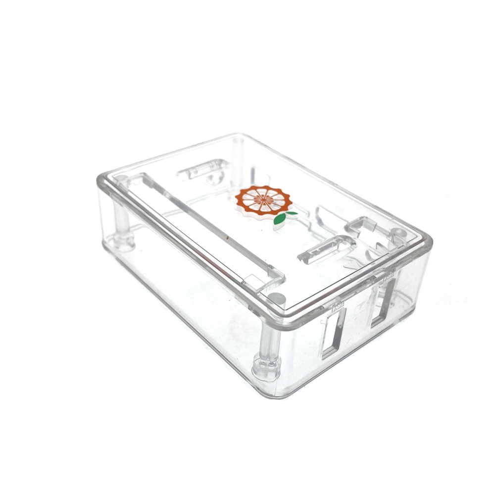 картинка Корпус для микрокомпьютеров Orange Pi Lite, прозрачный / Case Orange Pi Lite 