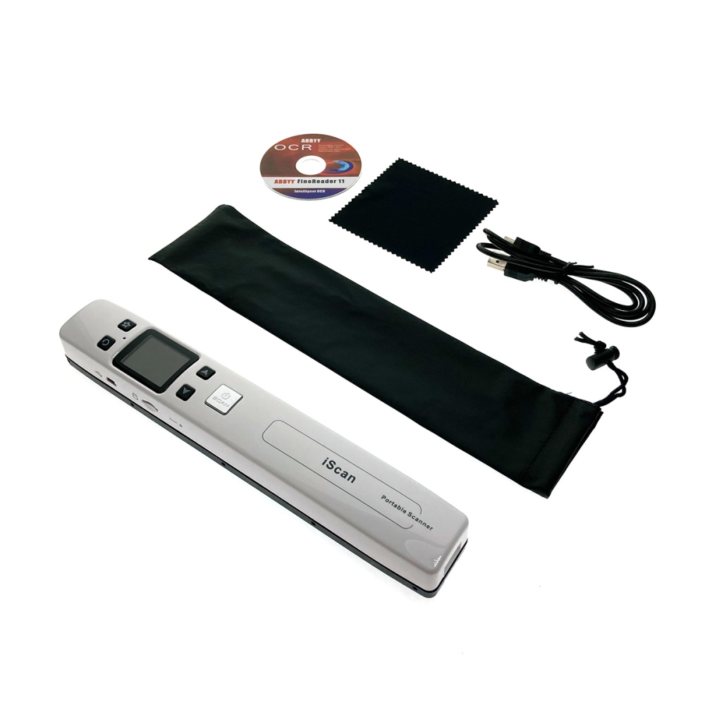 картинка Портативный ручной сканер E-iScan02 Espada, A4 белый 