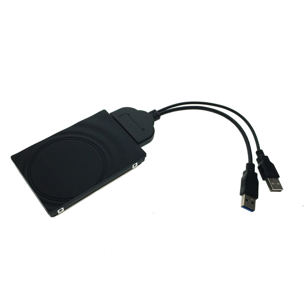 картинка Кабель /адаптер USB 3.0 to SATA 6G Espada PA02BKU3 c защитной панелью для HDD или SSD диска 2,5" 