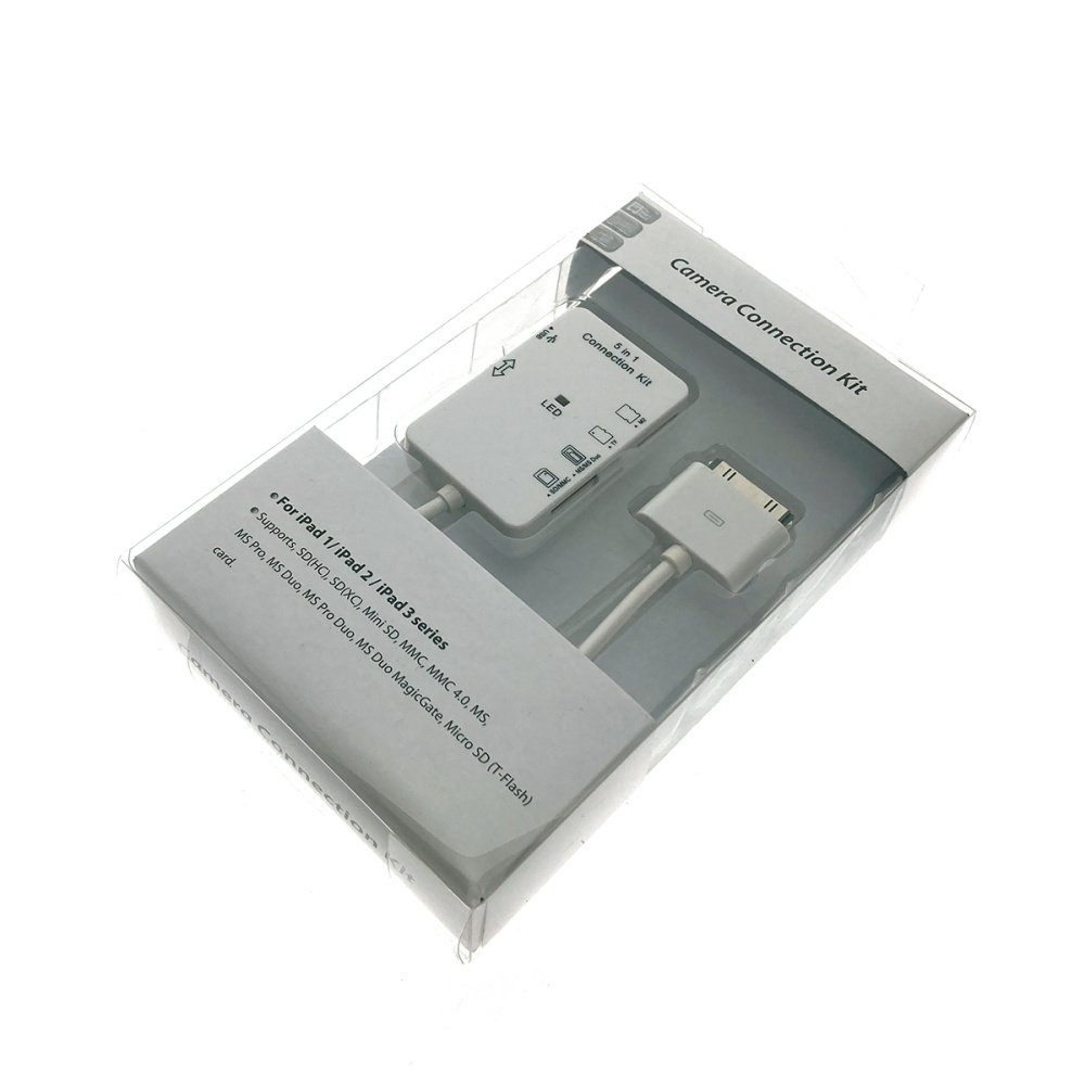 картинка Картридер для Ipad iPhone, iPhone 3, iPhone 4 30pin to USB/SD/MMC/MS/M2 C01Ip Espada 