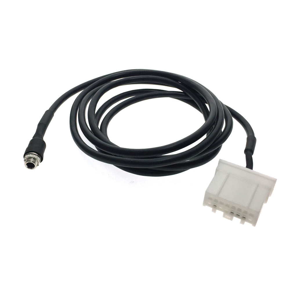 картинка Автомобильный аудио кабель AUX 3,5mm female с резьбой 1,2м AUX41414 для Mazda Pentium B70 Espada 