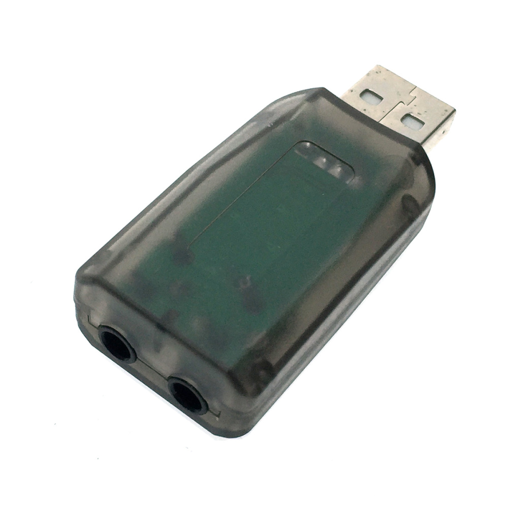 картинка Внешняя звуковая карта USB, модель PAAU001, Espada /для ноутбука/ПК/ 