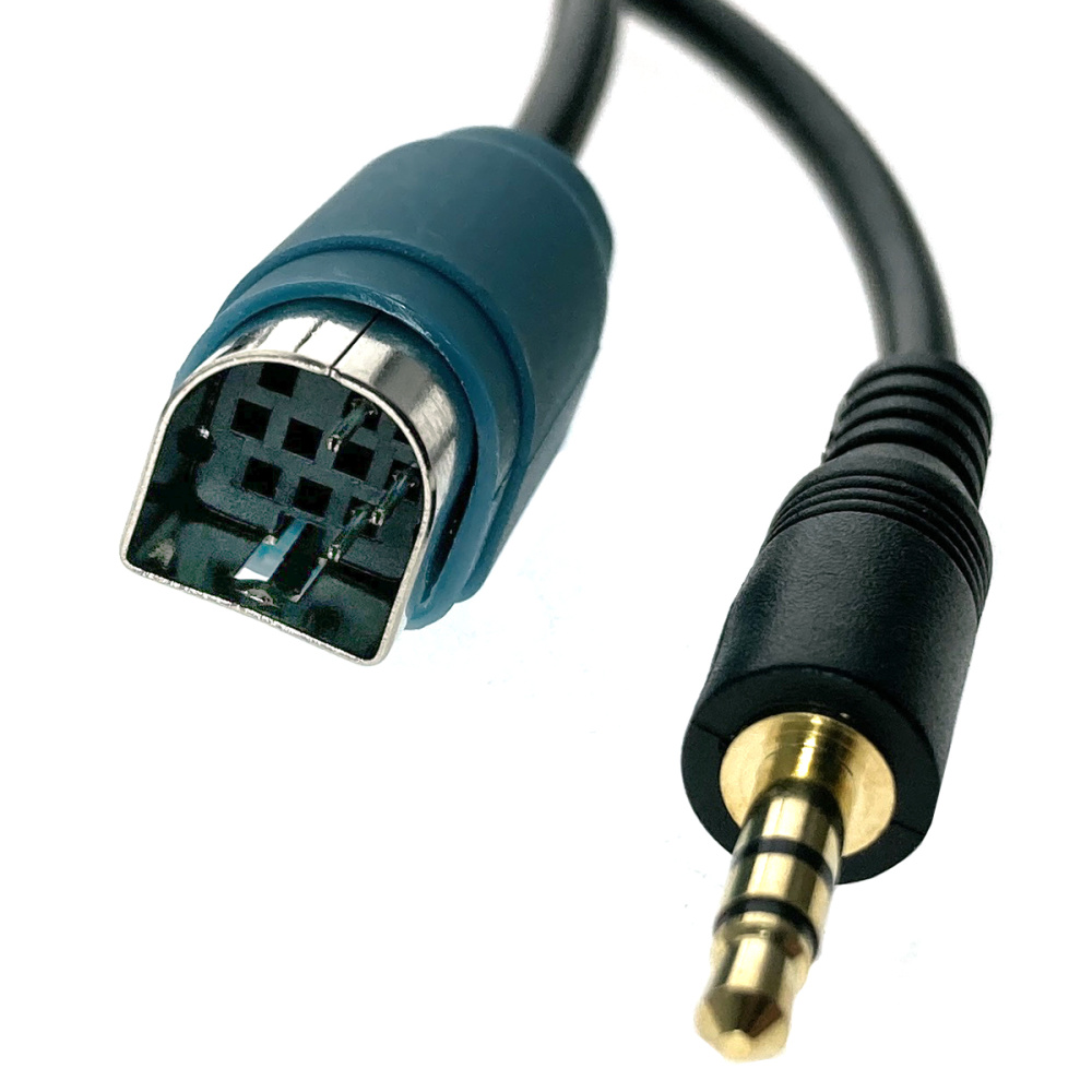картинка Автомобильный аудио кабель AUX 3,5mm audio Alpine KCE 236B, модель AUX41392 