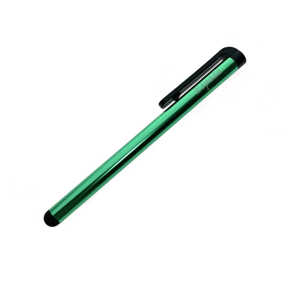 картинка Стилус пассивный STP-101 зеленый Espada для планшетов и смартфонов 