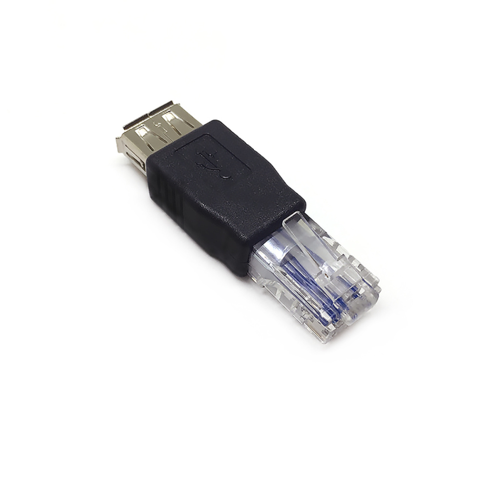 картинка Переходник RJ45 Male to USB Female Espada ERJM20F для подключения модема ADSL, маршрутизатора с USB-портом 
