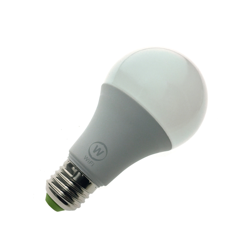 картинка Умная светодиодная лампа Е27 Espada E-E27RBWiFi, Smart LED Bulb WiFi 6,5Вт с регулировкой яркости 